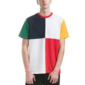 Bonwear Men's Crewneck  Shortsleeves Patch Shirt